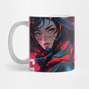 Anime Race Girl | High Quality Anime Artwork | Chibi Manga Anime Art Mug